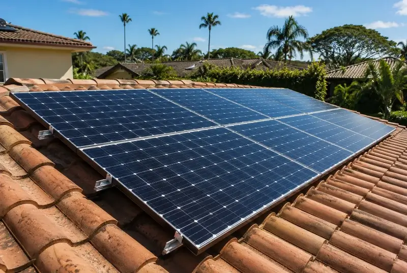 Installation de panneaux solaires à Saint-André-de-Valborgne